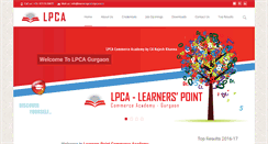 Desktop Screenshot of learnerspoint-lpca.com